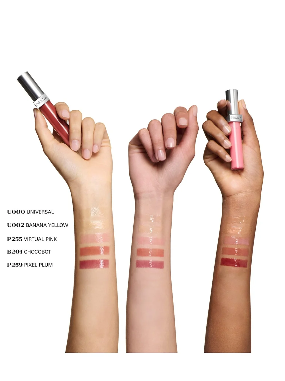 Prada Reflection Lip Gloss In B201 Chocbot BNIB✨FREE GIFT WITH PURCHASE ✨
